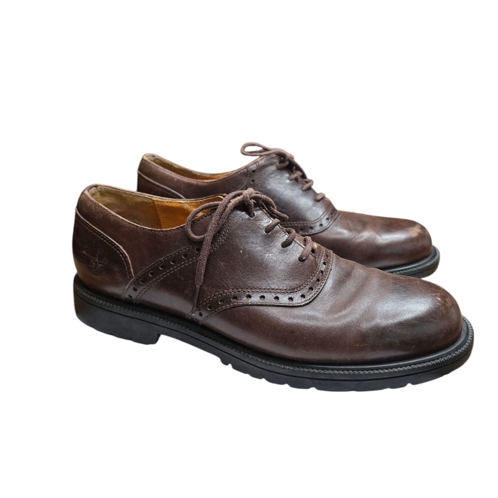 Timberland Brown Leather Oxford Shoes 9.5